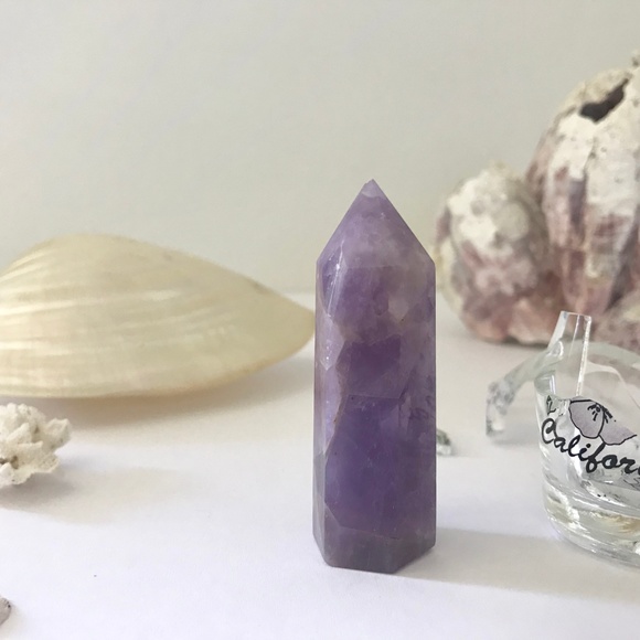 Amethyst Crystal - Obelisk Point Tower Pillar - Picture 2 of 8